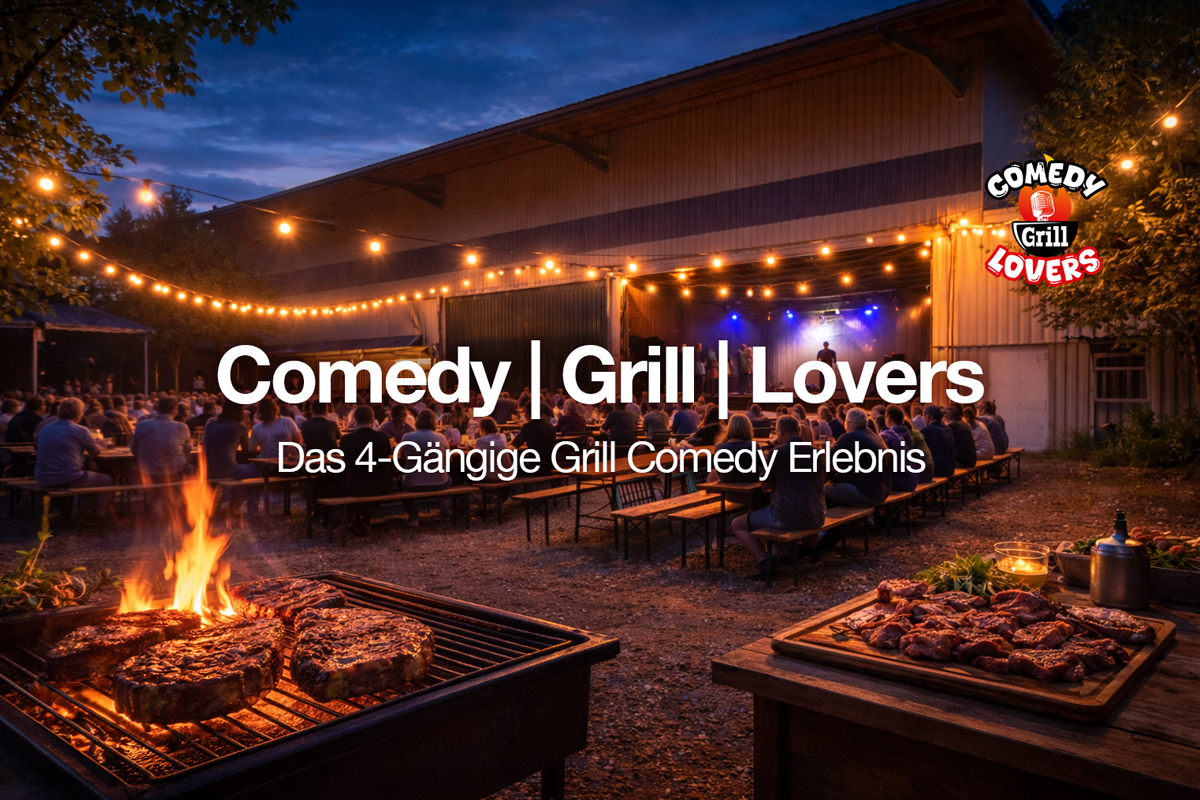 Comedy | Grill | Lovers - Das 4-Gängige Grill Comedy Erlebnis auf der Angus-Hill-Ranch