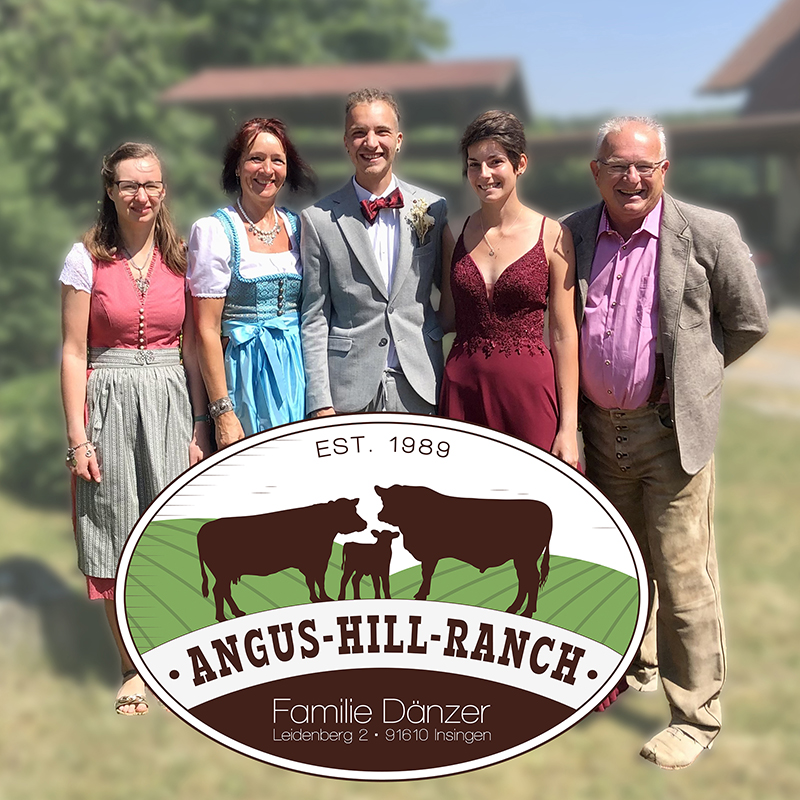 Familie Dänzer von der Angus-Hill-Ranch